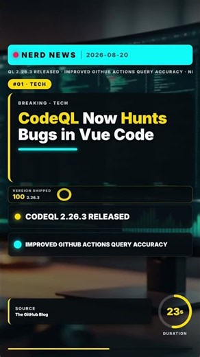 CodeQL Now Hunts Bugs in Vue Code