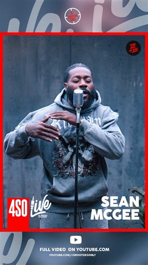 Sean McGee - My Story | 4SO LIVE Performance 🗣️🔥