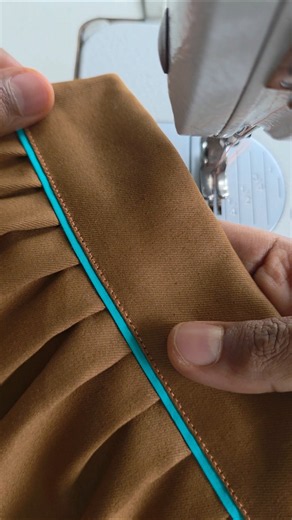 Unique sewing techniques with piping #sewing #design