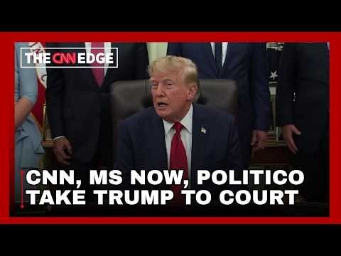 Trump's Media Ban: CNN, MS NOW & Politico Sue Trump Over White House Ban | U.S News | N18G