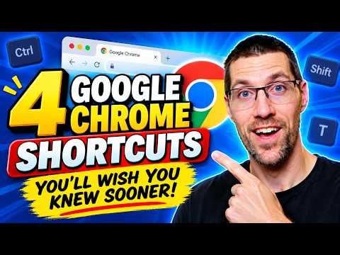 4 Google Chrome Shortcuts You'll Wish You Knew Sooner!