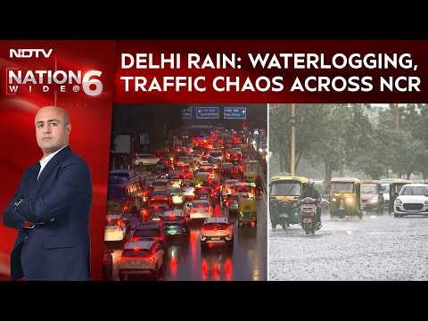 Delhi Rains | 'No Cabs, Waterlogging Everywhere': Rain Brings Life To A Halt In Delhi-NCR