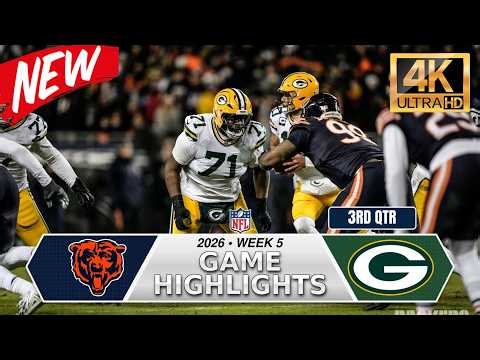 Chicago Bears vs Green Bay Packers | FULL GAME | NFL 2026
