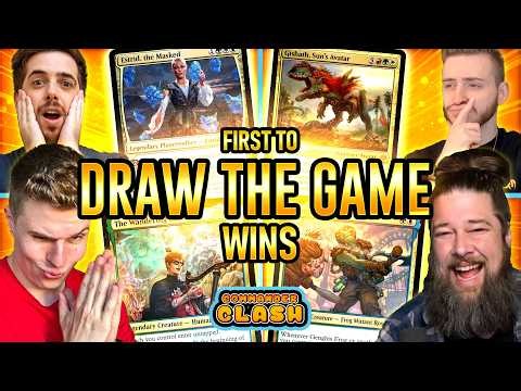 First To Draw The Game Wins! | Commander Clash
