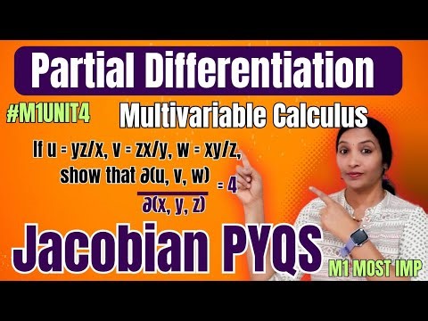 Multivariable Calculus jacobian most Important Problems 