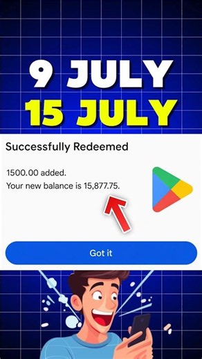 Free Redeem Code 1500 | Google Play Store Redeem Code | How to Get Free Redeem Code 2026 #redeemcode