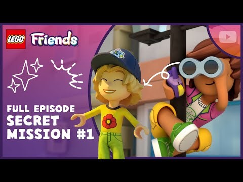 The First Secret Mission🕵️‍♀️ | Season 4 Episode 2 | Full Episode | LEGO Friends: The Next Chapter