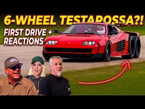 The 6 Wheel Ferrari Is Finished (Full Story + First Drive)