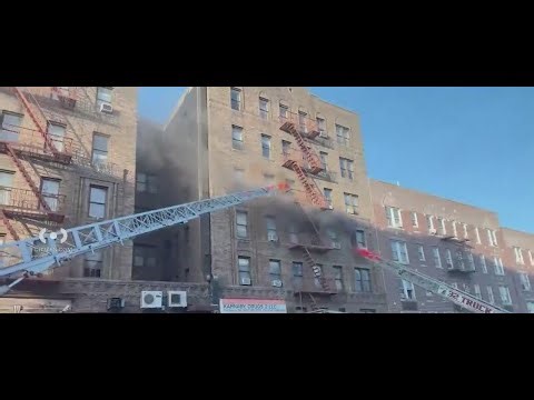 Residents displaced by second fire at Bronx apartment building