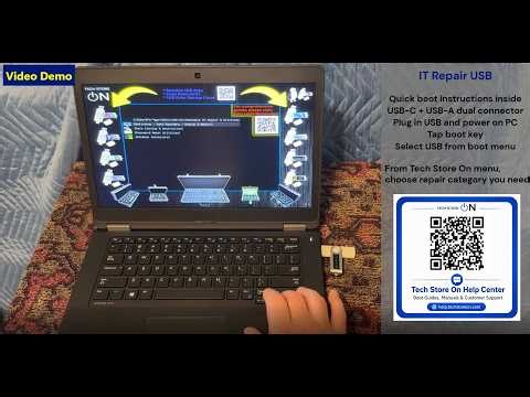 Windows PC Repair Bootable USB – Recovery Toolkit Demonstration