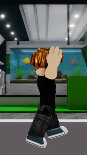 Bacon Hair and Aquarium in Roblox