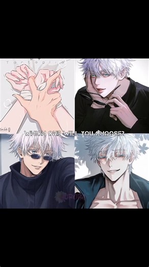 which one will you choose? 🌚✨ #jjk #jujutsukaisen #megumi #gojo #yuji #toji