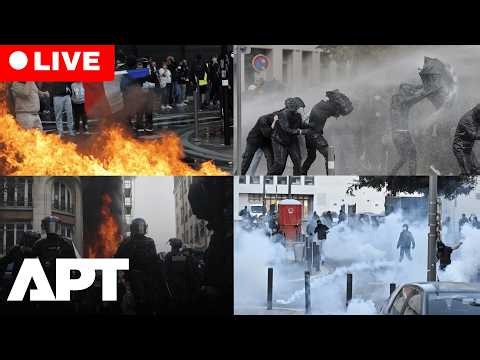 LIVE | Tear Gas, Burning Buildings, Mass Looting: France Erupts Into Chaos As Protests Turn Violent
