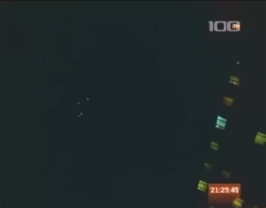 Disclosure Party on Instagram: "A video recorded on November 1st 2009 shows a large black triangular UFO flying over Saint Petersburg, Russia."