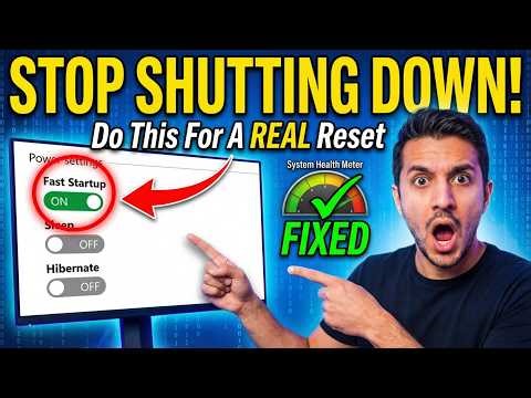 Stop Shutting Down Your PC (Do This Instead)