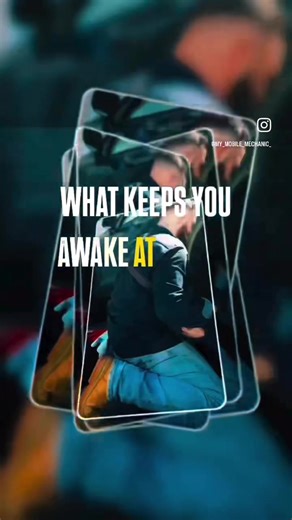 “I sleep just fine— I fix problems during the day.” #mechaniclife #autorepair #mobilemechanic #automotive