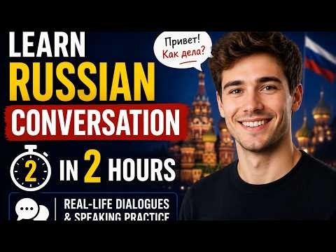 Learn Russian Conversation in 2 Hours | Real-Life Dialogues & Speaking Practice