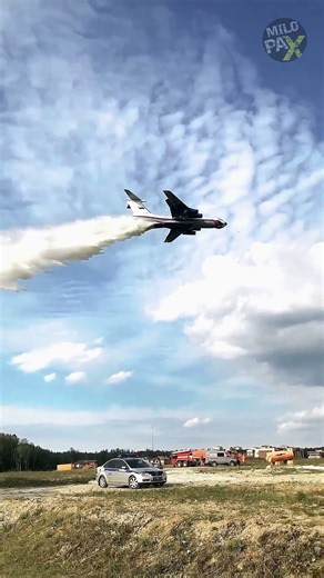 What Is This Plane Dropping? ✈️🔥