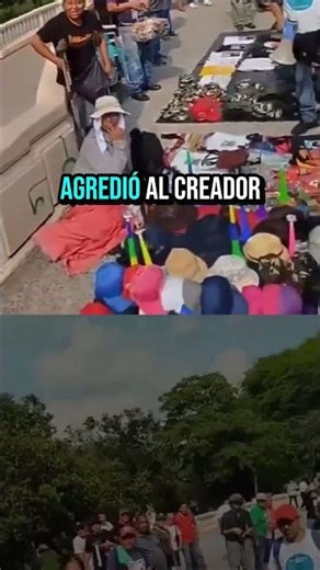 LIVE ATTACK! 🚨 Protesters attack content creator "Sel Ramírez" in El Salvador 🇸🇻