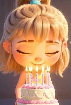 Lilly’s Magical Birthday Surprise 🎂✨ | A Fantasy Garden Celebration #cartoon #animation #viral