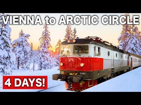 4 DAYS Vienna to the Arctic Circle by Europe's Sleeper Train! | Austria🇦🇹→Germany🇩🇪→Sweden🇸🇪