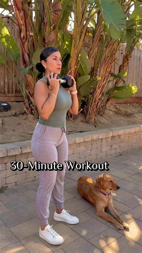 30-Minute Full-Body Dumbbell Workout — 1 Dumbbell, 6 Exercises