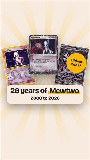 What are 4 Mewtwo cards from 2000 to 2026 worth? Guess each price