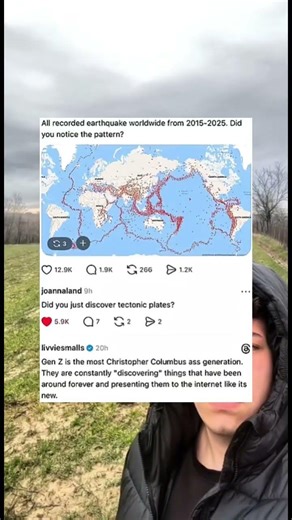 All Recorded Earthquakes Worldwide From 2015-2025. Did You Notice A Pattern?