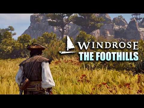 NEW FOOTHILLS ZONE! WOLVES, GOATS AND MORE! - Windrose (8)