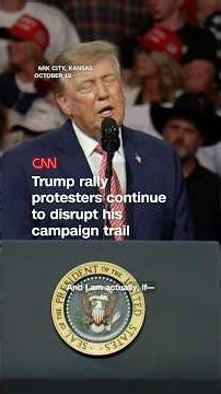 Trump rally protesters continue to disrupt his campaign trail
