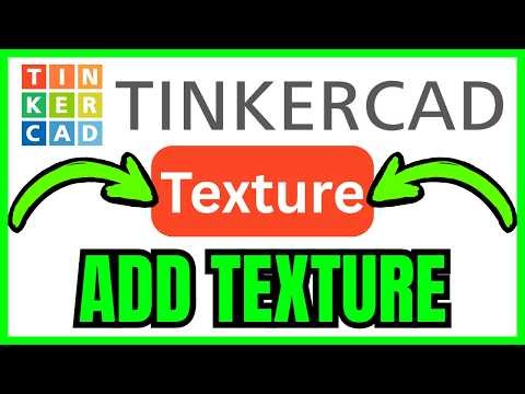 How To ADD TEXTURE In Tinkercad (QUICK & EASY) 2026