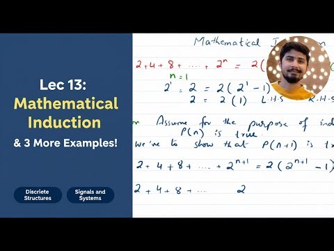 Lec 13: Master Harder Mathematical Induction Problems | Discrete Mathematics