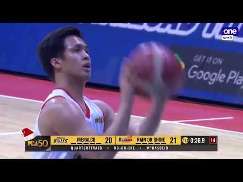 MERALCO vs RAIN IR SHINE | 1ST QUARTER HIGHLIGHTS | PBA SEASON 50 PHILIPPINE CUP PLAYOFFS | DEC. 29