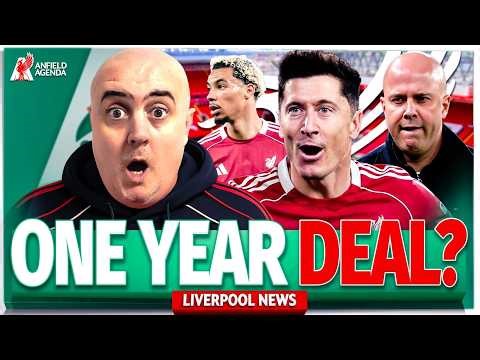 LEWANDOWSKI ON A SHORT TERM DEAL? + IS BARCOLA WANTED OVER DIAMONDE? Liverpool Latest Transfer News