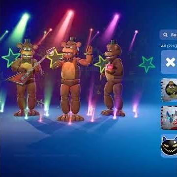 Fortnite FNAF Emote Showcase