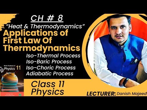 Applications Of First Law Of Thermodynamics Class 11 Fbise|Isothermal Isochoric Isobaric Adiabatic
