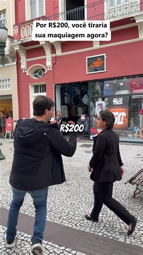 Por R$200 Você Tira a Maquiagem? A Negociação com Rafaela