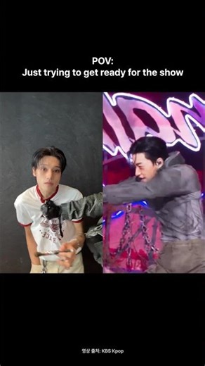 POV: Just trying to get ready for the show #Shorts