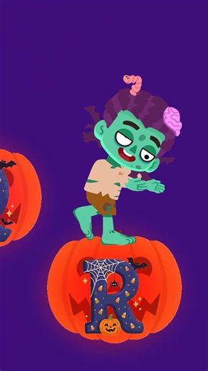 Halloween ABC Song! 🎃🔤 Learn the Alphabet A to Z | Comy Zomy