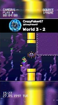 Super Luigi World: A Journey to Save Daisy || #snes #smw #luigi #shorts