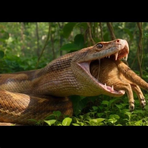 The Python’s Strike Nature’s Most Intense Encounter paython ultra 4k 1x1