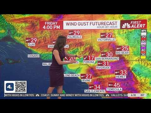 First Alert Forecast: Strong winds