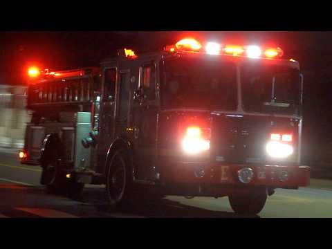 Philadelphia Fire Department Engine 6 & Ladder 16 Responding