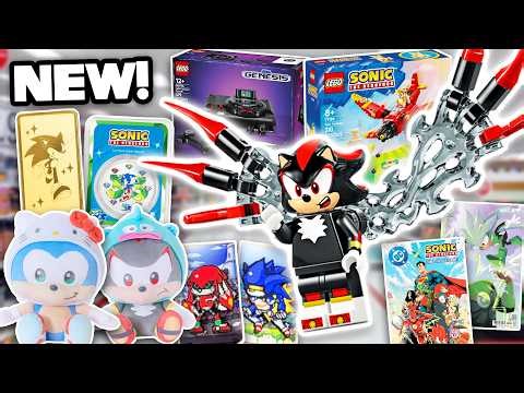 EVEN MORE NEW SONIC THE HEDGEHOG MERCH REVEALED THIS WEEK! (LEGO, Figures, Plush, & More!)