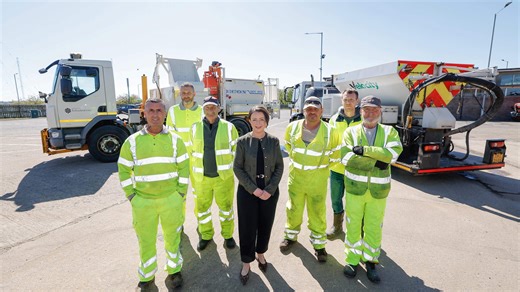 More than 10,000 repairs made on NI's roads in eight weeks, says Infrastructure Minister