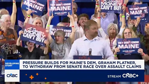 Pressure mounts on Graham Platner to withdraw from Maine Senate race over sexual assault allegation
