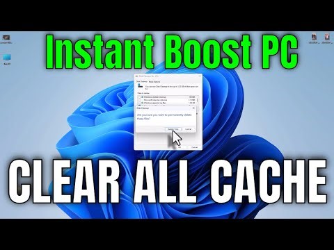 (2026) How to Clear ALL CACHE JUNK From Windows 11 (Boost Up PC/Laptop)