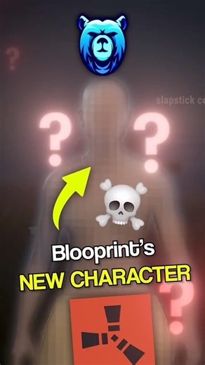 Blooprint REACTS to his NEW Character in Rust... 💀🫨 #blooprint #rust #shorts