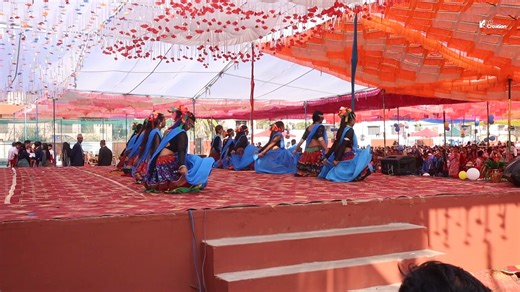 Our Class 12 students rocked the stage with a vibrant Chaudhary dance at the 19th Annual School Function! 💃🎶 The energy, rhythm, and coordination were simply amazing. | Little Buddha Academy Secondary School