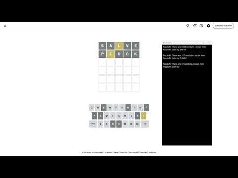 AI Solve New York Times Daily Wordle Puzzle 1,935 (Hard Mode): 10/6/2026
